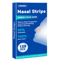 LMOHBJ 120Pcs Nasal Strips – Extra-Strength Snoring Relief & Nasal Congestion for Sleep