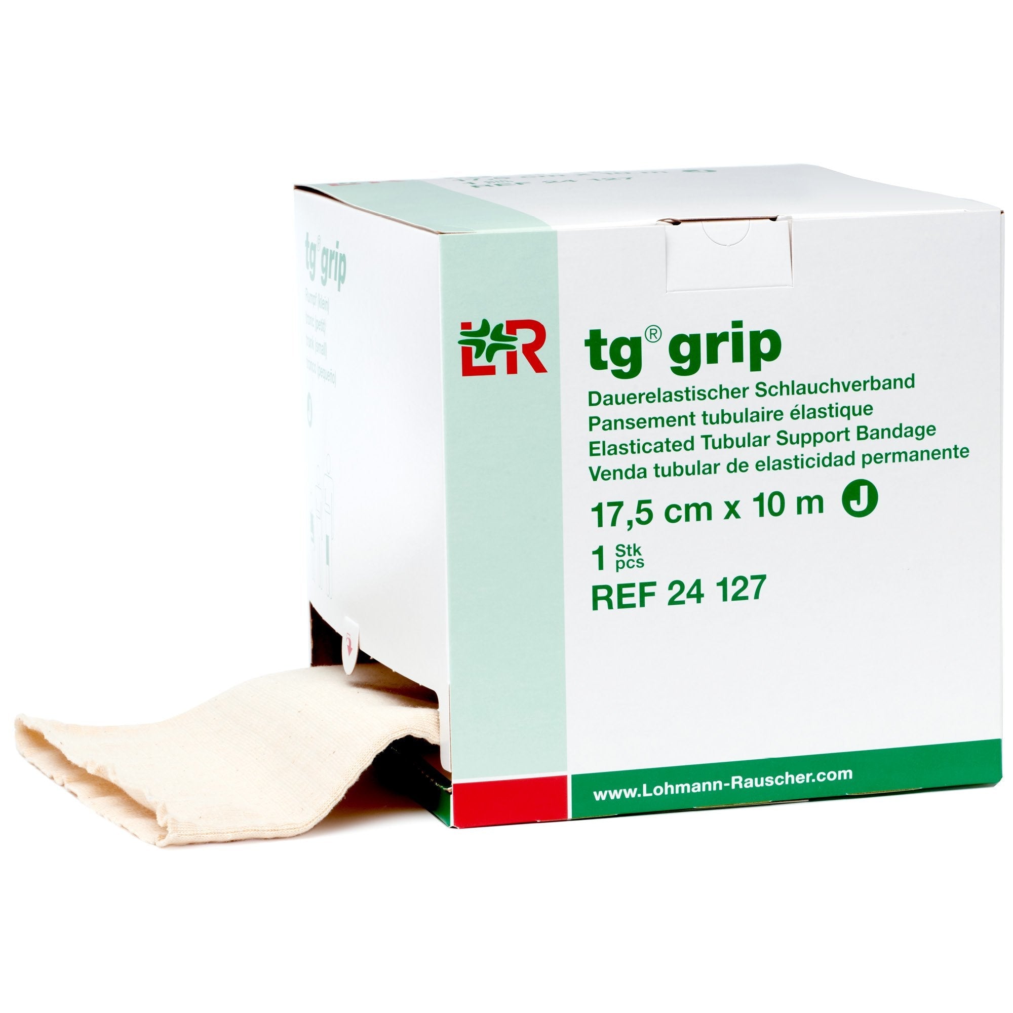 Lohmann & Rauscher Tg Grip Size J Tubular Bandage – Light Compression & Skin-Friendly Stockinette