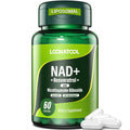 Lookatool NAD+ Resveratrol Liposomal Supplement – Anti-Aging, Focus & Energy (60 Caps)