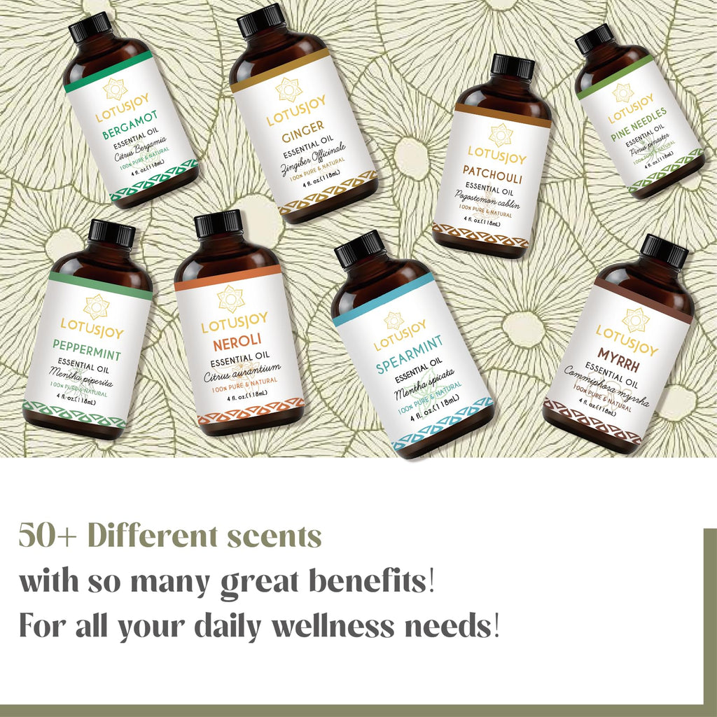 LOTUSJOY Cinnamon Leaf Oil Essential Oil 4 Oz – Room Spray & Diffuser