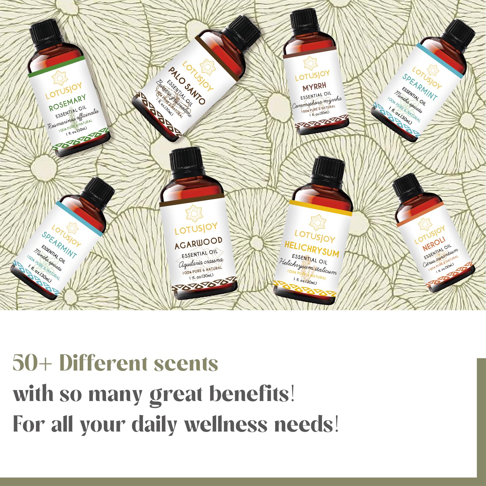 Ginger Essential Oil 1oz – Hair Growth, Diffuser & Massage | LOTUSJOY