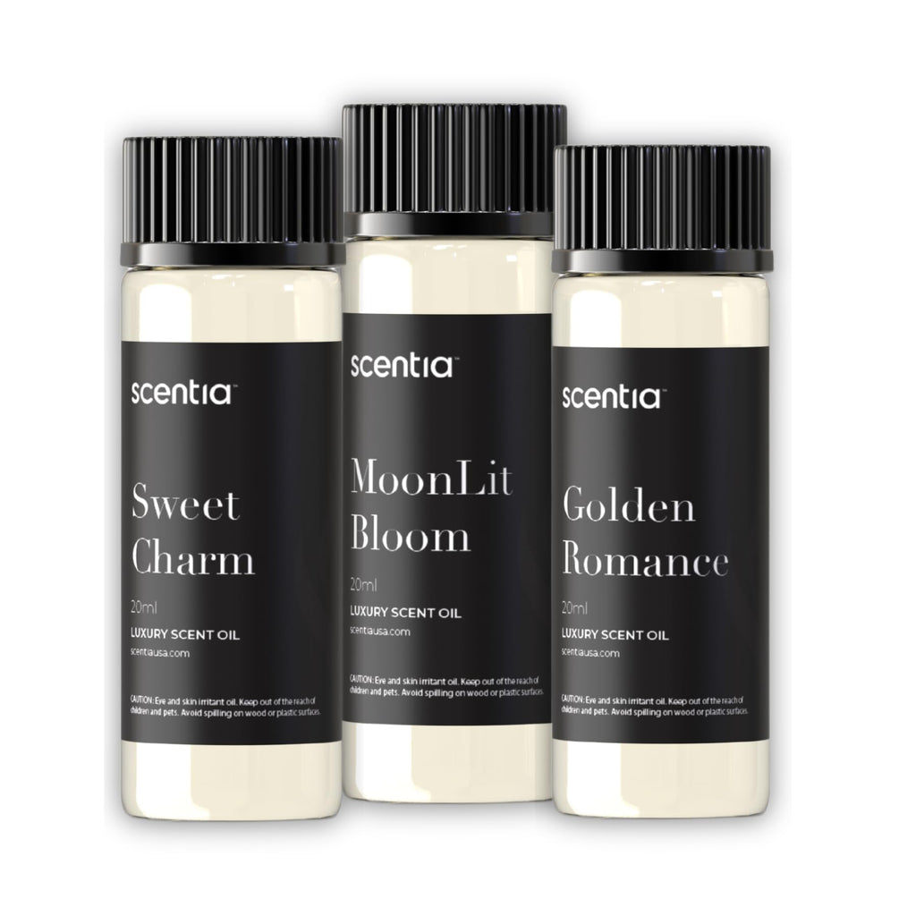 Love Collection Fragrance Oil Set – 3×20ml for Diffusers, Candles & Soaps – USA Made