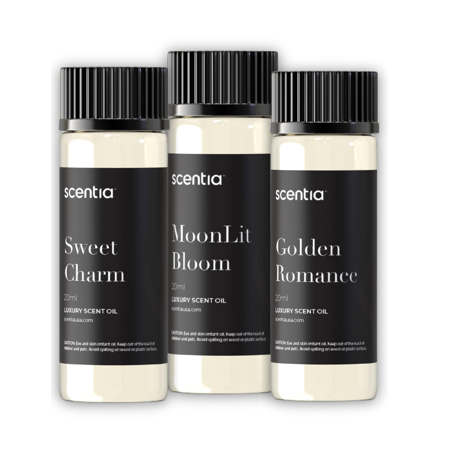 Love Collection Fragrance Oil Set – 3×20ml for Diffusers, Candles & Soaps – USA Made