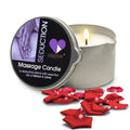 LOVE PLAY Massage Oil Candle for Home Spa – Vegan Hydrating Body Oil Candle (6.76oz)