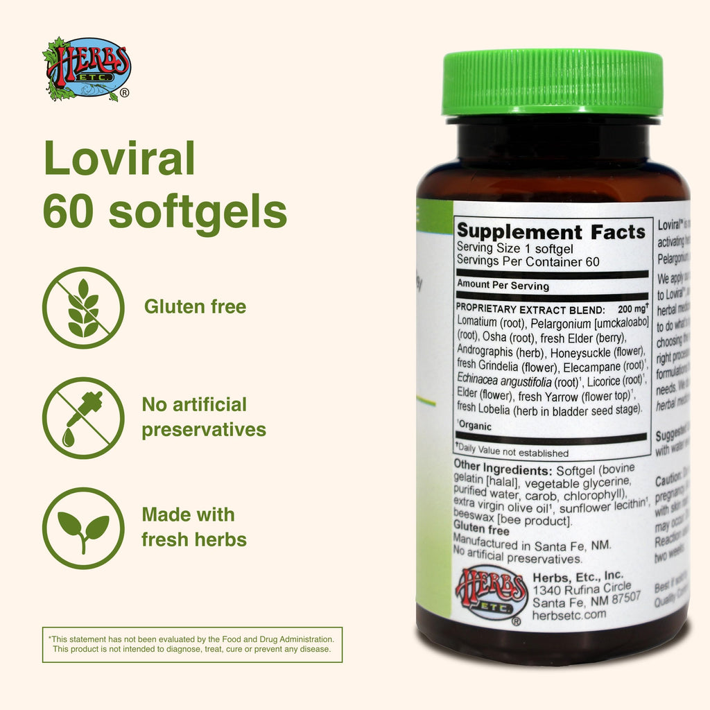 Loviral Lung Health Supplement | Herbs, Etc. – Respiratory Support (Gluten-Free)