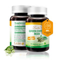 Lovita Green Coffee Bean Extract 1600 mg Equivalent, High Potent Green Coffee Extract with 50% Chlorogenic Acid for Natural Antioxidant & Size Reduction, Vegan Friendly, 60 Veggie Capsules