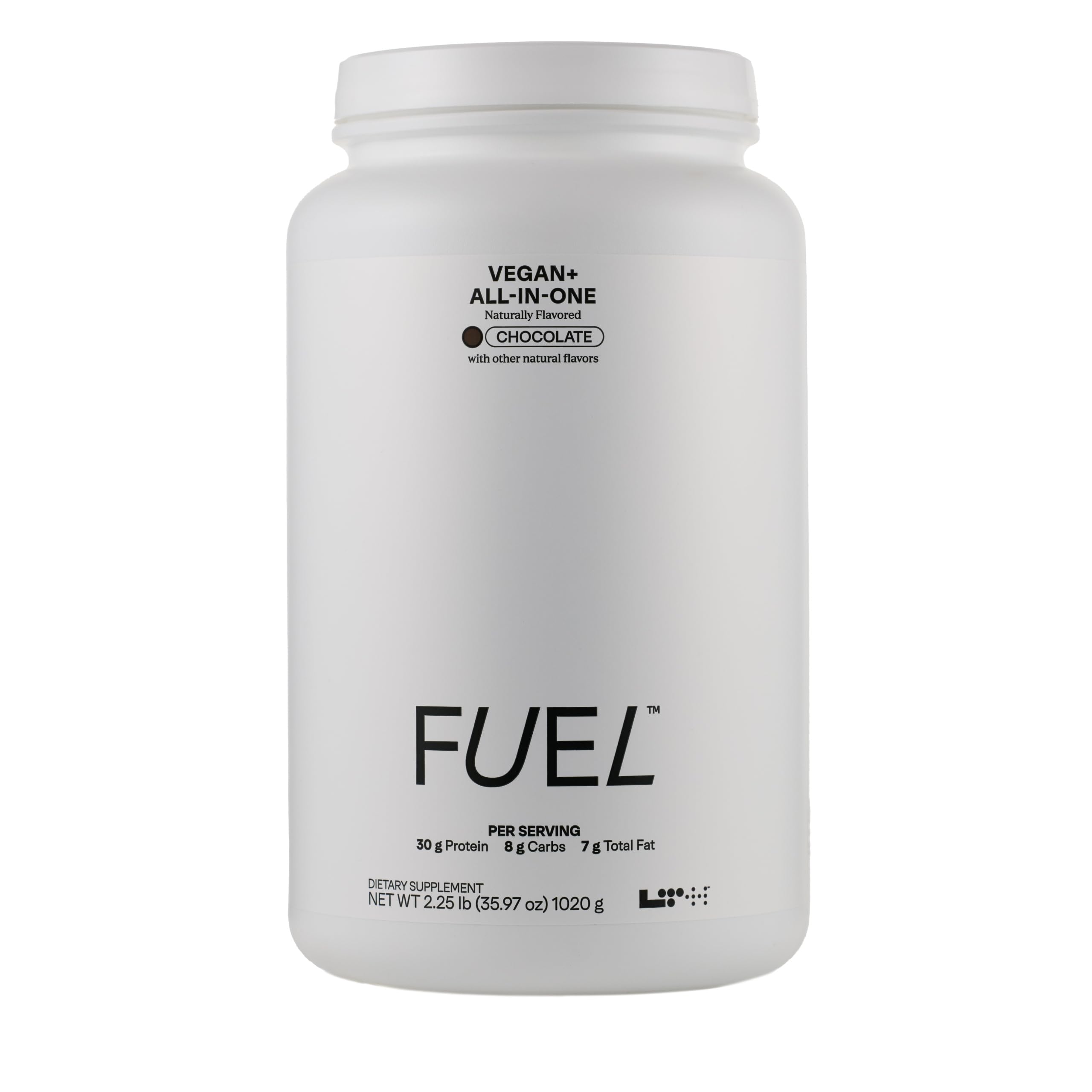 LTH Fuel Vegan & All-in-One - 30g Plant-Based Protein (Chocolate), 20 Servings