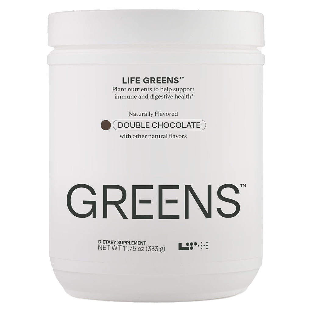 LTH Life Greens - Probiotics, Enzymes & Fiber - Double Chocolate (30 Servings)