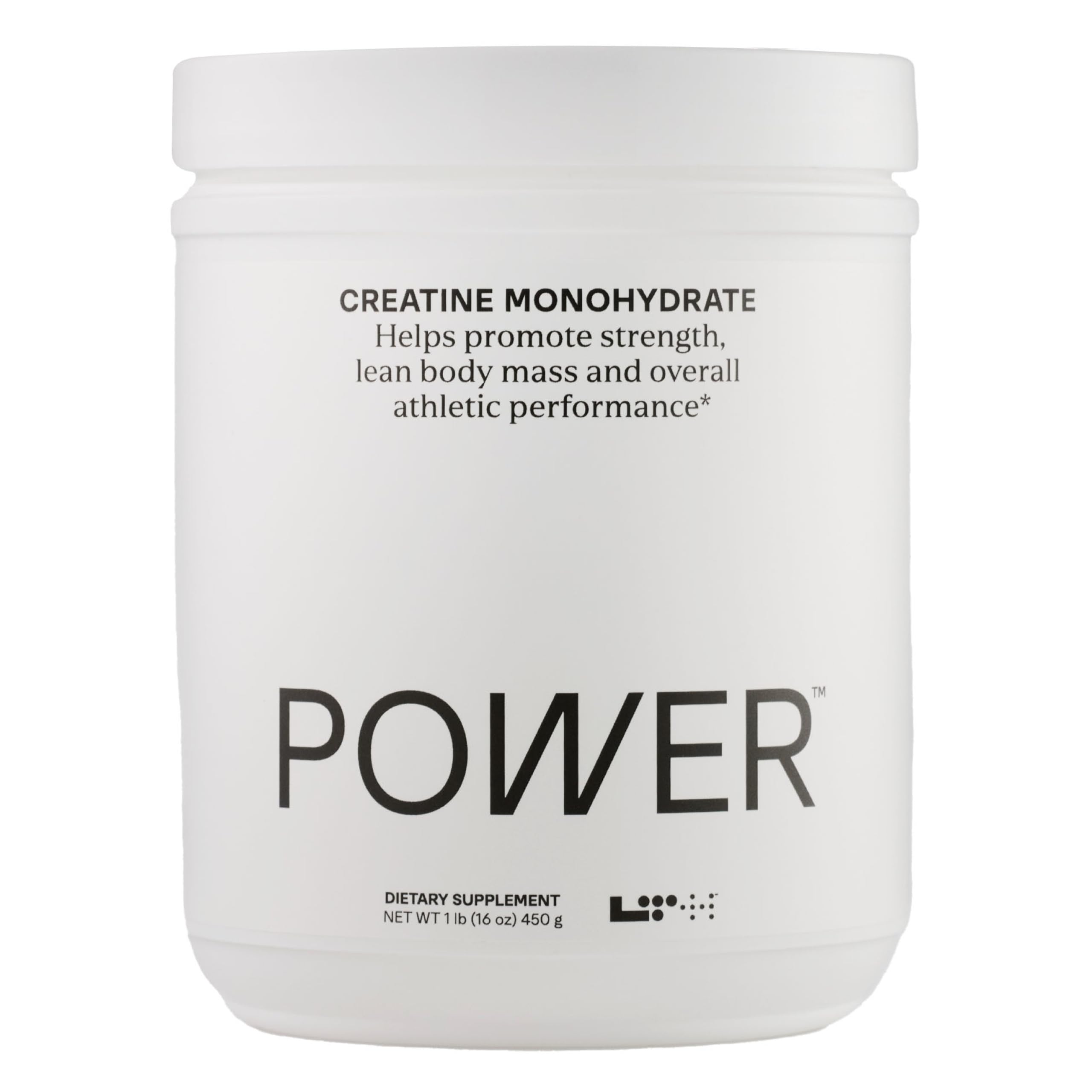 LTH Power Creatine Monohydrate – Creapure Creatine for Muscle, Energy & Brain Support | NSF Certified for Sport, Gluten-Free | 16 oz (90 Servings)