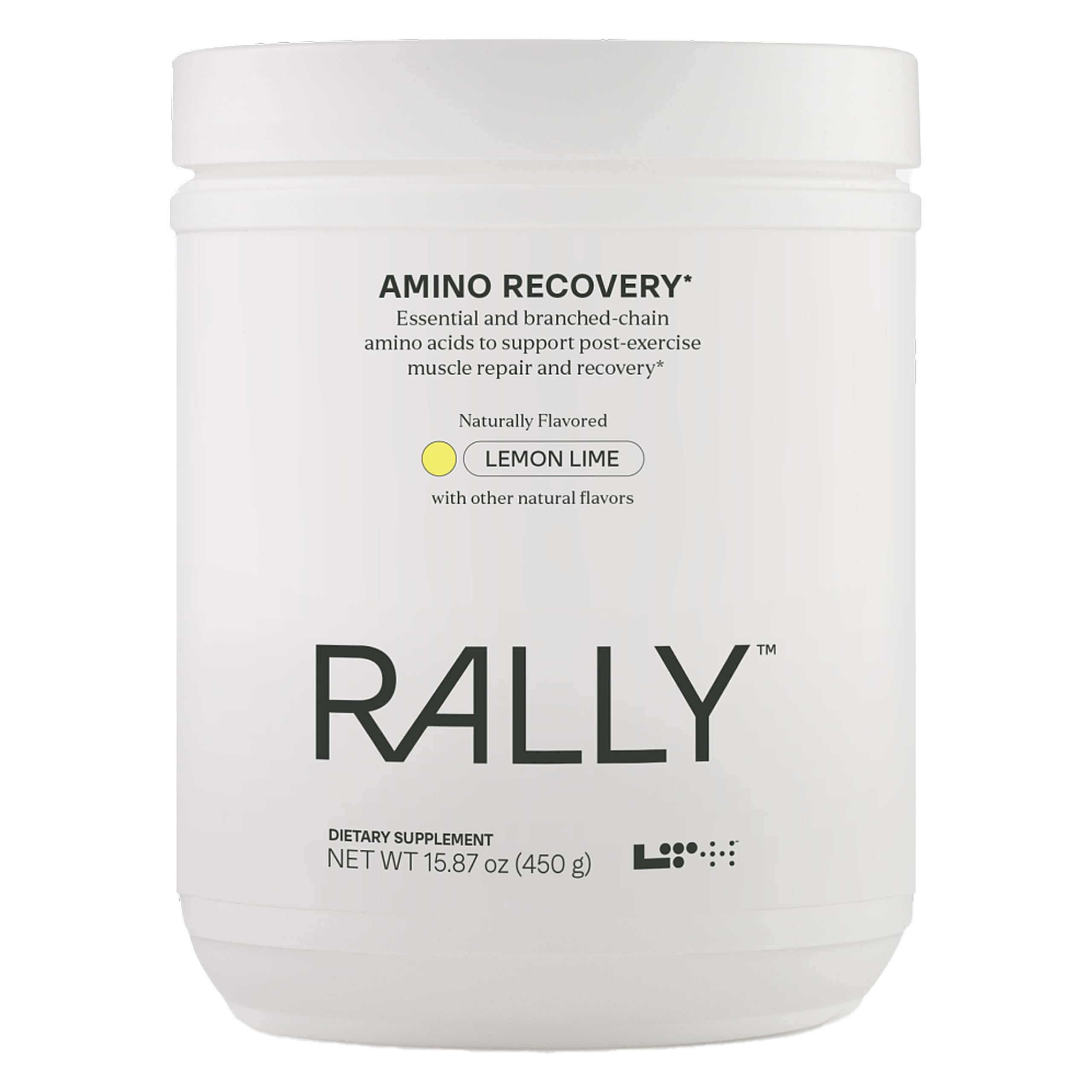 LTH Rally Amino Recovery – BCAA + L-Glutamine Powder (30 Servings) – Lemon Lime
