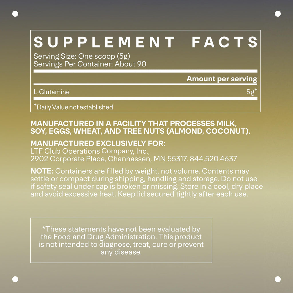 LTH Repair L-Glutamine – Digestive Health & Immune Support (90 Servings)
