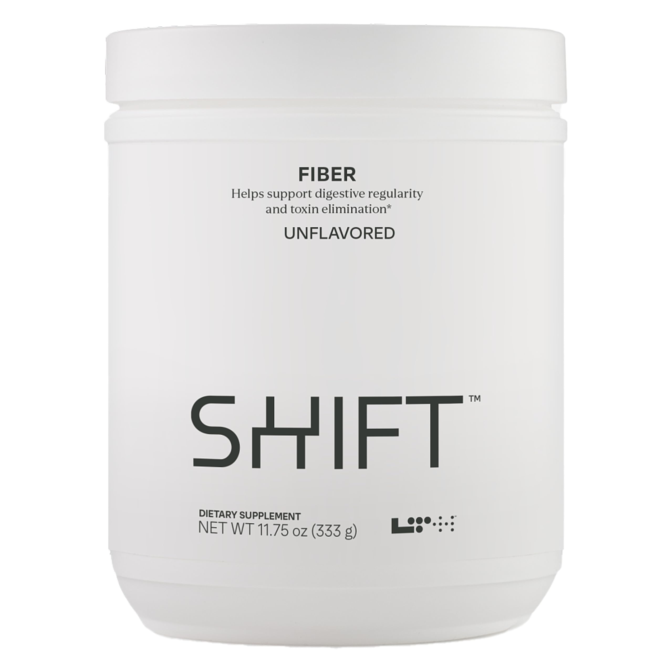 LTH Shift Plant-Based Prebiotic Fiber Powder – Gut, Digestive & Heart Health (Unflavored, 30 Servings)
