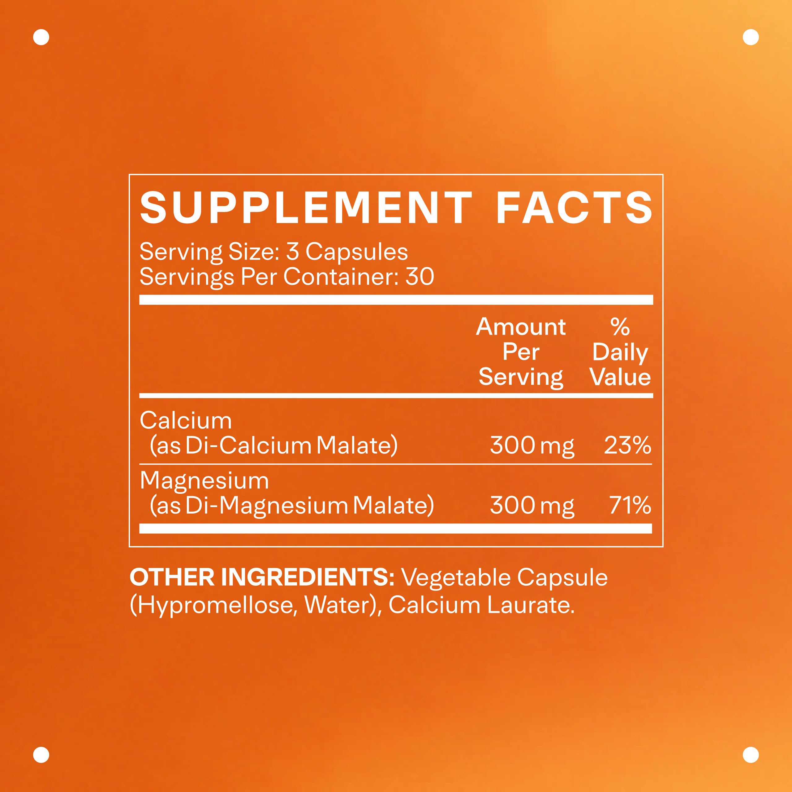 LTH Solid Calcium & Magnesium - Trusted by Life Time Members - Mineral Supplement - Support Energy, Muscle, Bone & Heart Health - 1 to 1 Ratio - 30-Day Supply