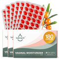 Lubracil Vaginal Moisturizer Pills – Sea Buckthorn & Omegas 6/7/9, Vitamins A & E | 3-Pack