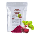 Luckycare Raw Beet Root Powder 2lb - Cold-Pressed Beet Superfood | Plant-Based Nitrates | Non-GMO, Vegan, Gluten-Free