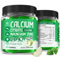 (2 Pack) Calcium Citrate 1200 mg Gummies with Vitamin D3 – Bone & Teeth Support (60 Day Vegan)