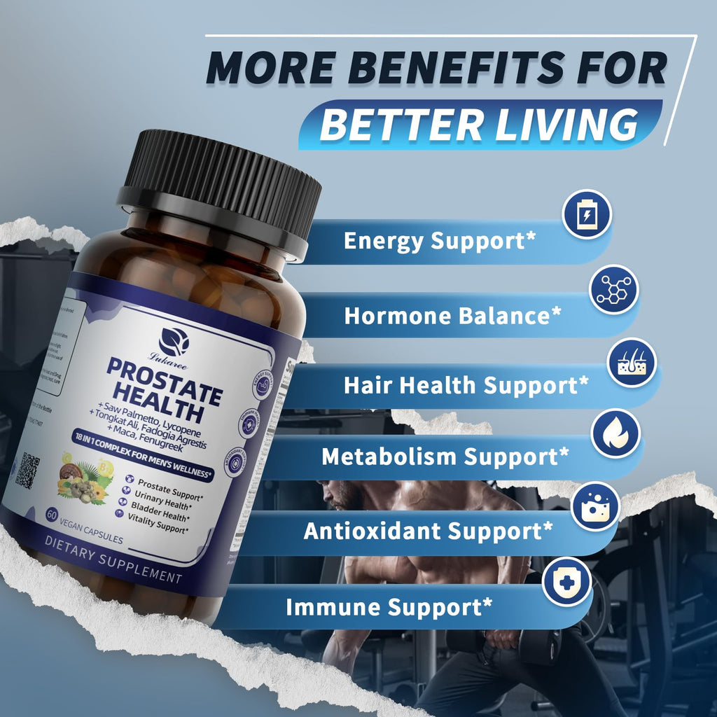 Lukaree Prostate Health 18-in-1 (2 Pack) – Saw Palmetto, Pumpkin Seed & Nettle