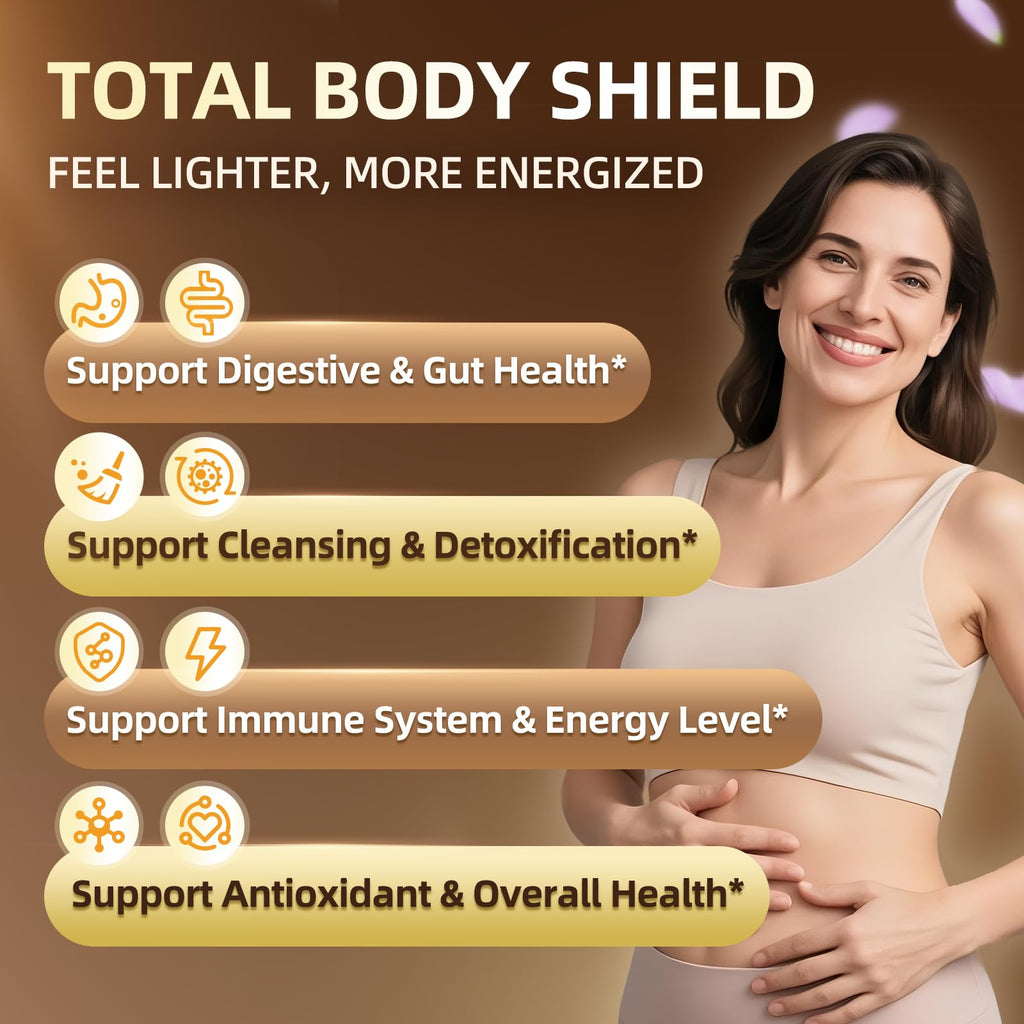 Lukaree 16-in-1 Wormwood & Black Walnut Capsules | Liposomal 98% Absorption