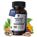 Lukaree Prostate Health Supplements for Men - 18-in-1 Formula | Saw Palmetto, Pumpkin Seed & Nettle - 60 Capsules