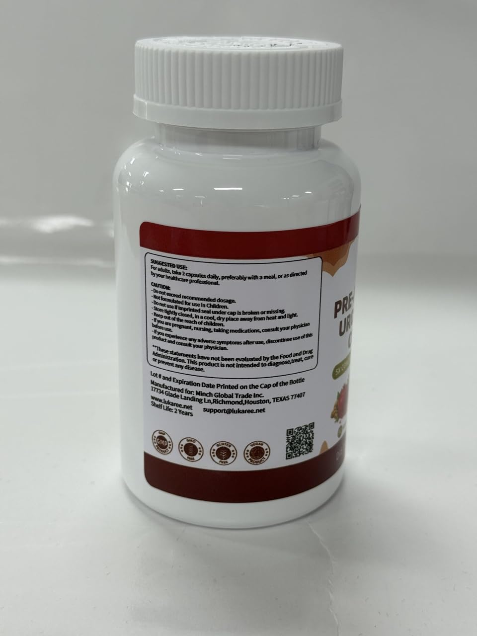 Lukaree Urolithin A+ Complex Supplement, 120 Count