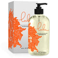 Lulu Orange Blossom Massage Oil – Lightweight Non-Greasy Body Oil with Sweet Almond, Jojoba & Macadamia Oils | 16 oz Pump