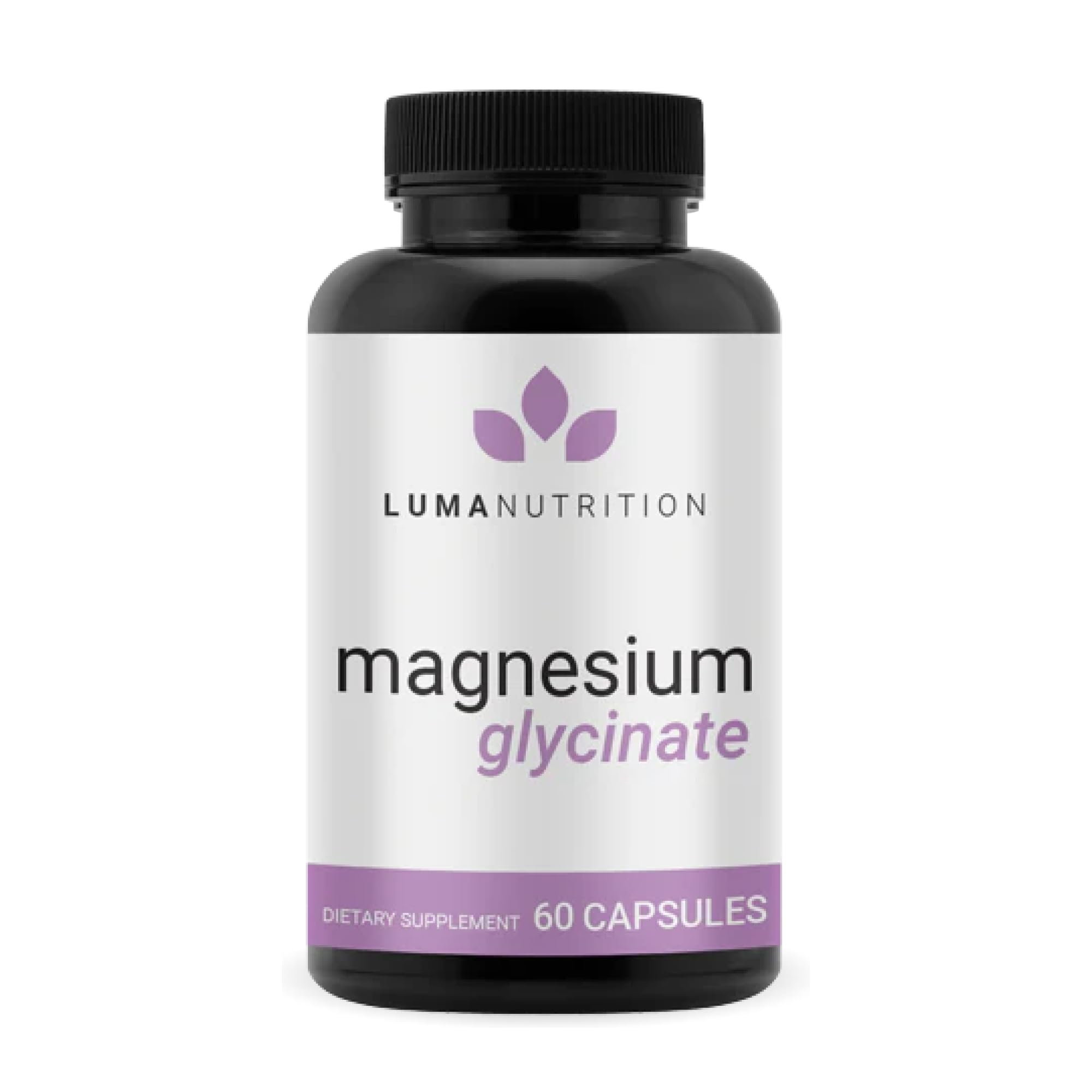 Luma Nutrition Magnesium Glycinate 1000mg | 60 Veggie Capsules