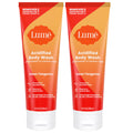 Lume Acidified Body Wash - 24 Hour Odor Control, Clean Tangerine, SLS & Paraben Free (8.5 oz Pack of 2)