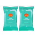 Lume Acidified Deodorant Wipes - 24-Hour Odor Control, Aluminum Free, Cool Cucumber (2-Pack, 45 Count)