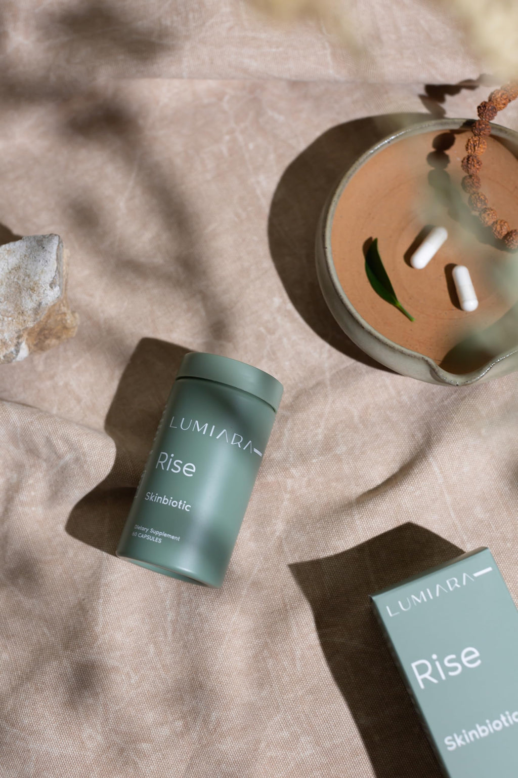 Lumiara Rise Skinbiotic – Plant-Based Collagen Booster for Gut & Skin Health
