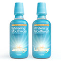 Lumineux Teeth Whitening Mouthwash – 16 oz (2 Pack) – Peroxide Free, No Alcohol, No Fluoride or SLS
