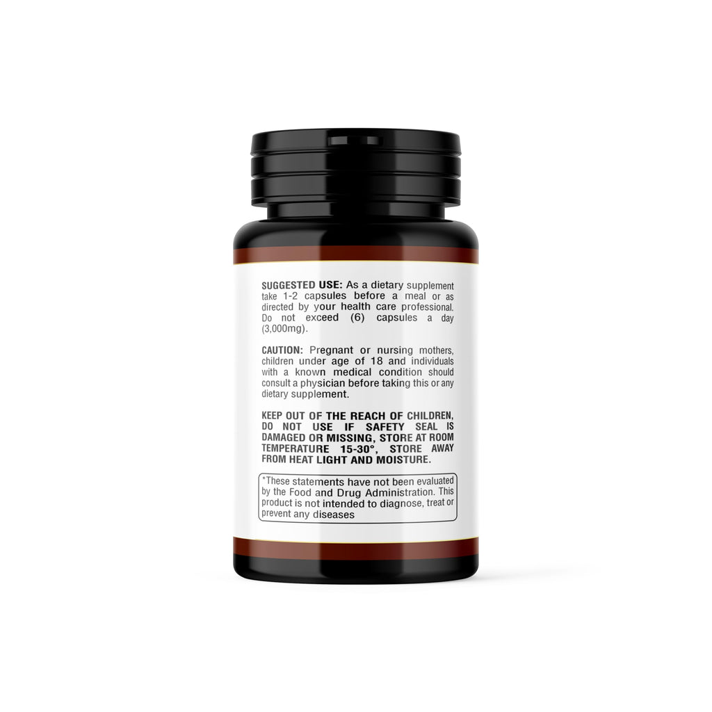 Lumos Life Reishi Mushroom Capsules – Organic, USA Made, 1000 mg