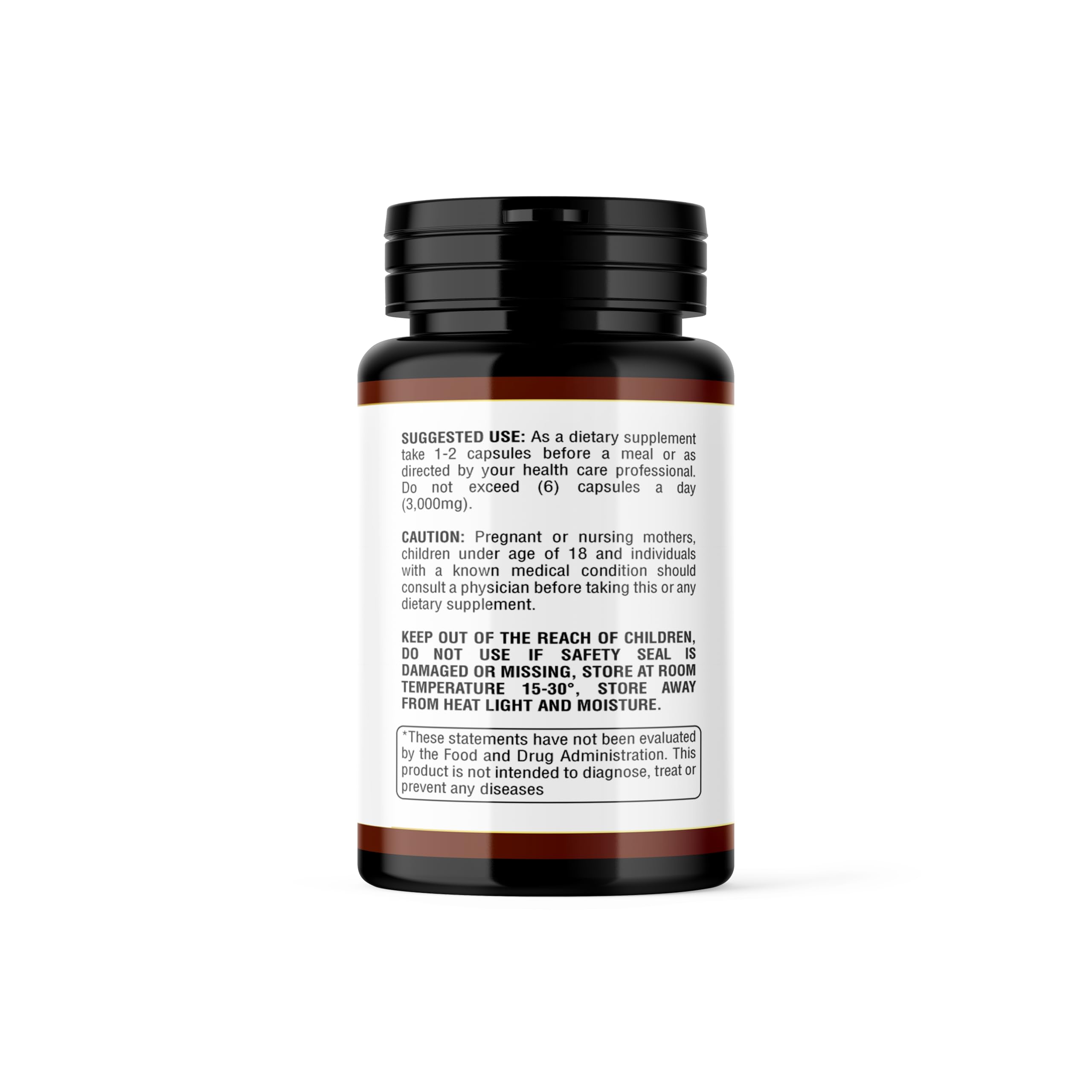 Lumos Life Reishi Mushroom Capsules – Organic, USA Made, 1000 mg
