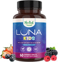 LUNA Kids Sleep Aid Tablets 4+ | Chamomile, Melatonin, Valerian