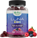 Luna Kids Sleep Gummies – Non-Habit Melatonin for Children, Mixed Berry (60 Vegan Gummies)