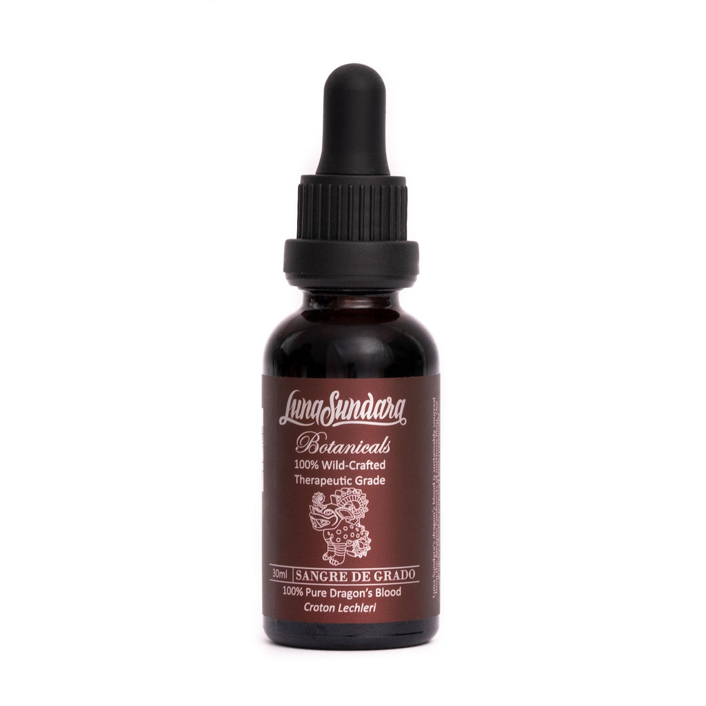 Luna Sundara Dragon's Blood 100% Pure Raw Sangre de Grado 1 Oz – Croton Lechleri, Wild Crafted & Ethically Sourced