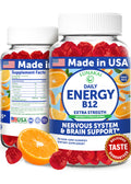 Lunakai Energy Gummies – USA Made Vegan B12 (3000 mcg) 60ct