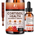 LUCNVEM Cortisol Supplement for Women – Cortisol Reducer & Detox (30 Day Vegan)
