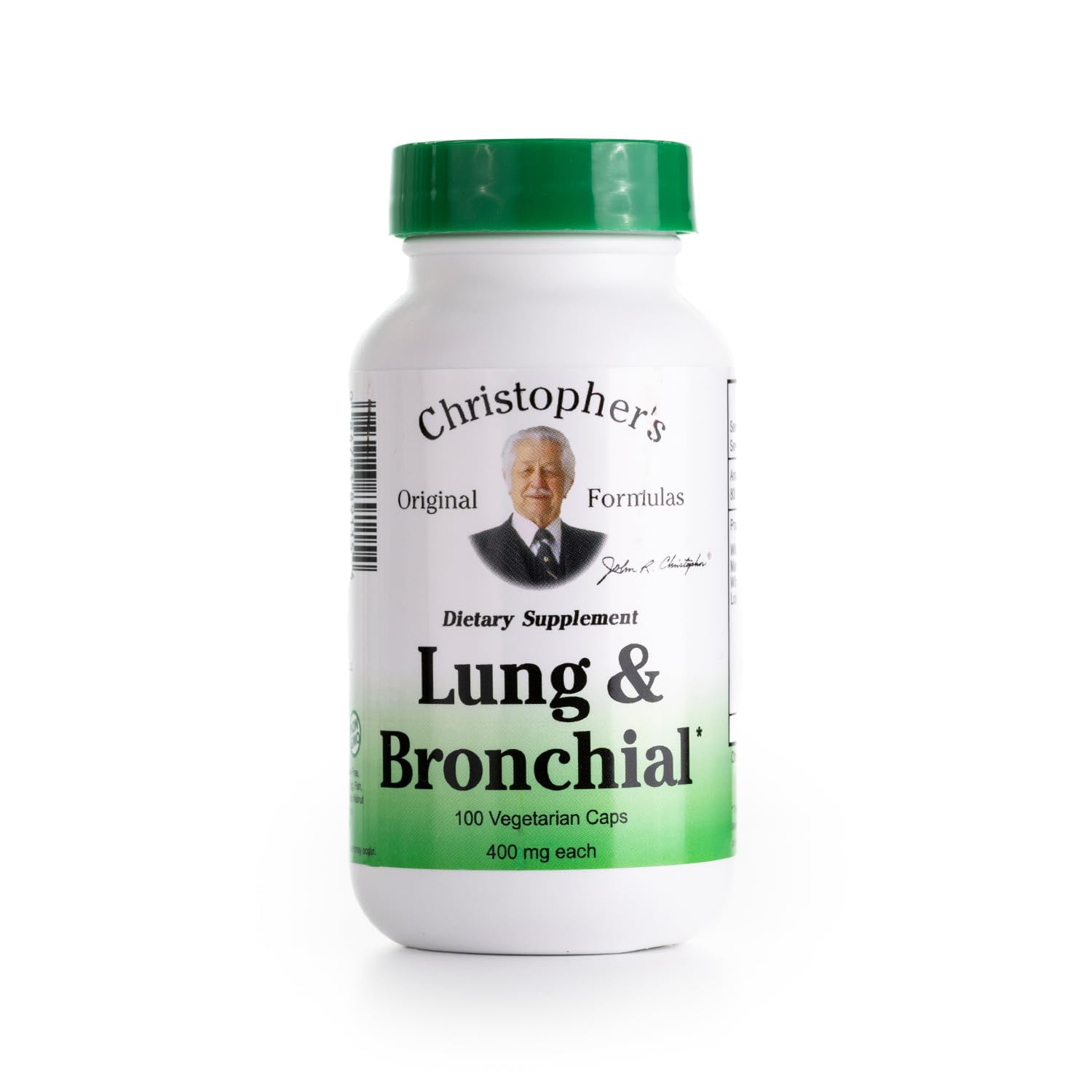 Christopher's Original Formulas Lung & Bronchial Formula - Lung Cleanse for Smokers - Respiratory Support