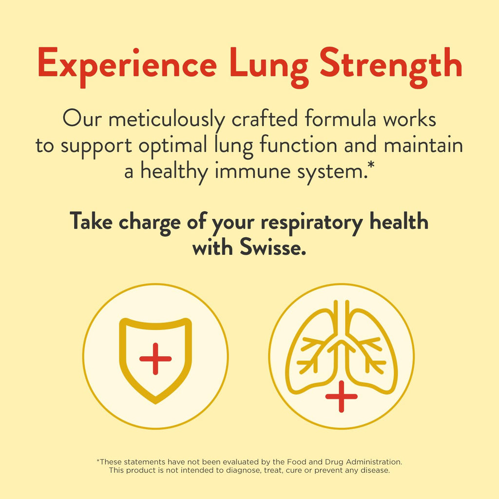 Swisse Lung Detox & Cleanse | Lung Support, Immune Health, 90 Tablets