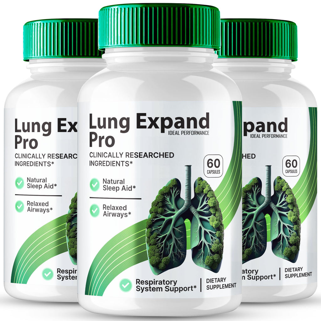 Lung Expand Pro Blood Capsules – LungExpand Pro Formula for Healthy Circulation (3 Pack)