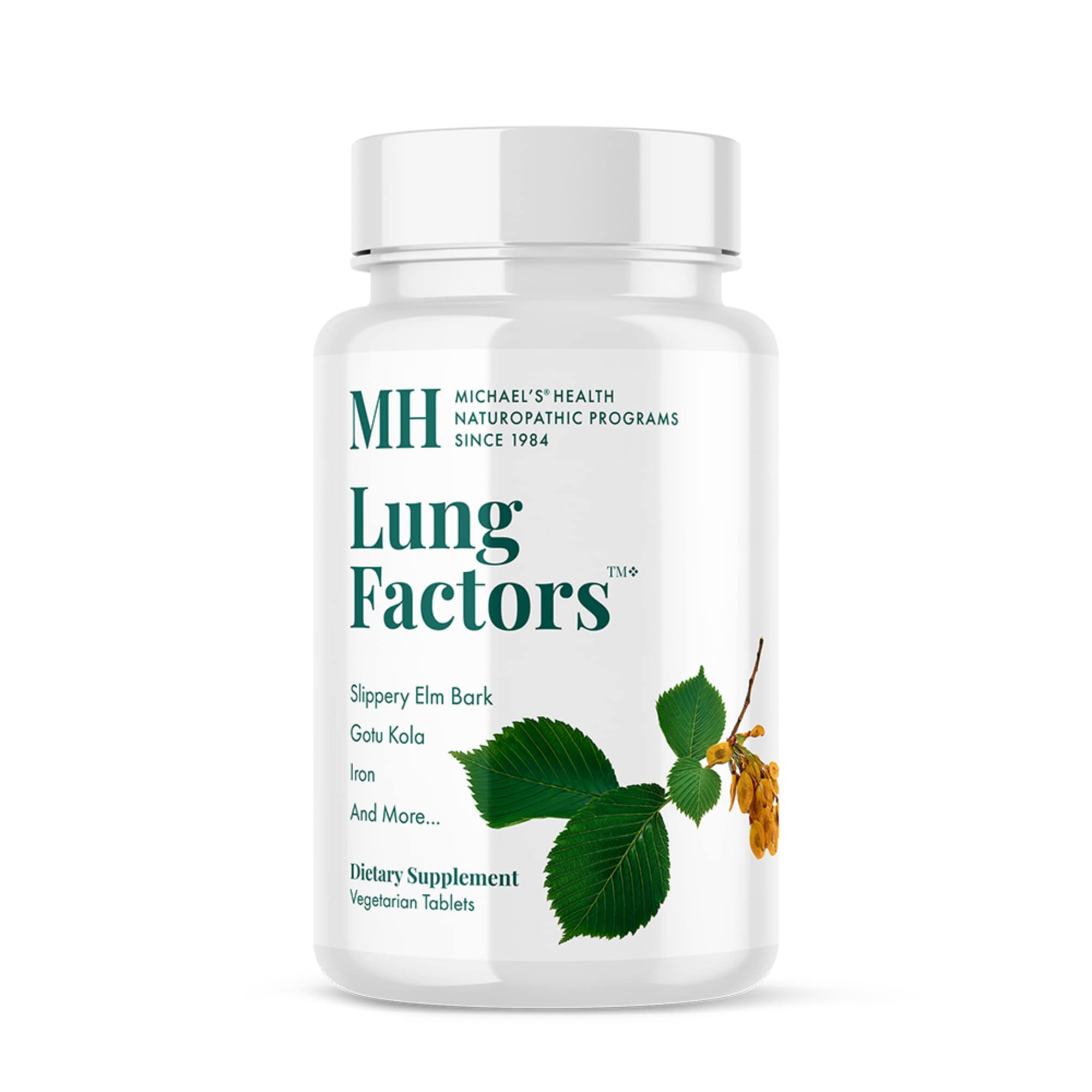 MICHAEL'S Health Naturopathic Lung Factors - 120 Vegetarian Tablets | Nutrients for Lung Function | Vitamin D, Calcium & Magnesium | Kosher | 40 Servings