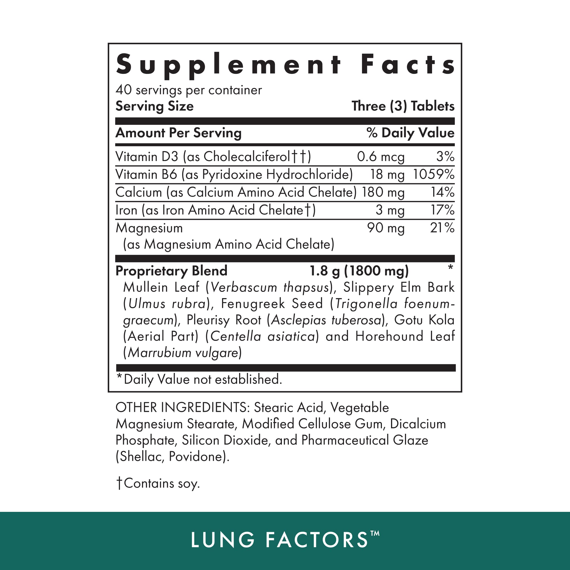MICHAEL'S Health Naturopathic Lung Factors - 120 Vegetarian Tablets | Nutrients for Lung Function | Vitamin D, Calcium & Magnesium | Kosher | 40 Servings