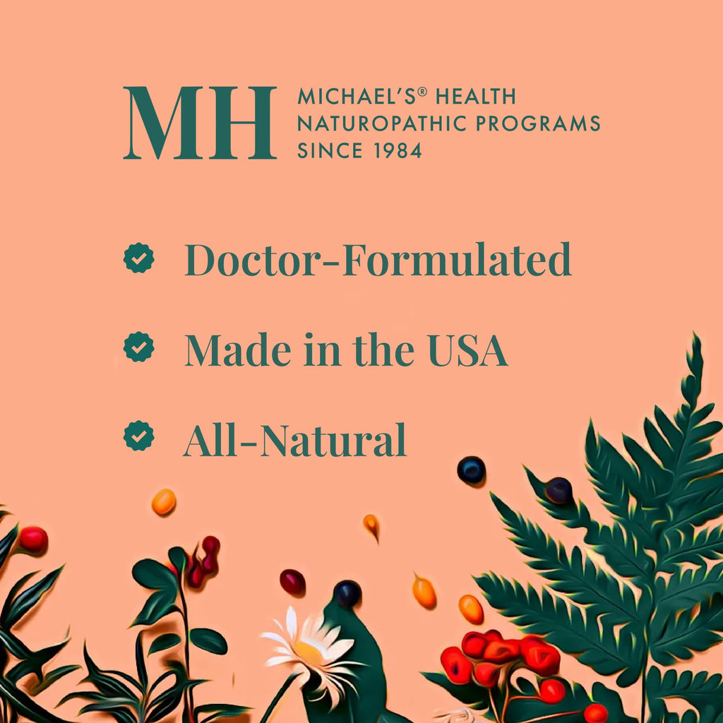 MICHAEL'S Health Naturopathic Lung Factors - 120 Vegetarian Tablets | Nutrients for Lung Function | Vitamin D, Calcium & Magnesium | Kosher | 40 Servings