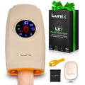 Lunix LX7 Hand Massager – LCD Touchscreen, Heated Air, Cordless