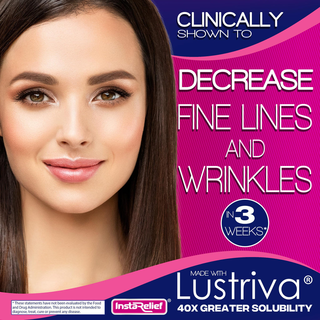 InstaRelief® Hair Growth with Lustriva® – Clinically Shown to Grow Thicker Hair in 3 Weeks