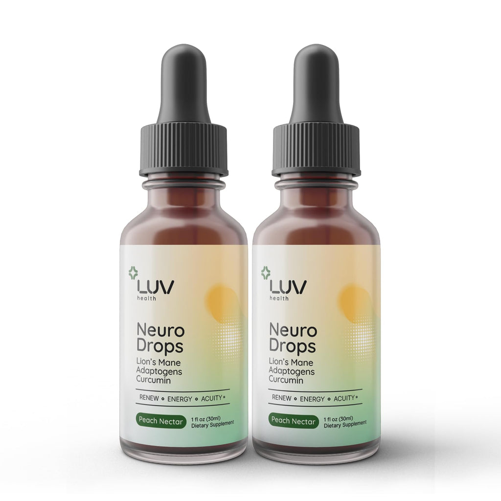 LUV Health Neuro Drops – Nerve & Joint Support with Organic Adaptogens