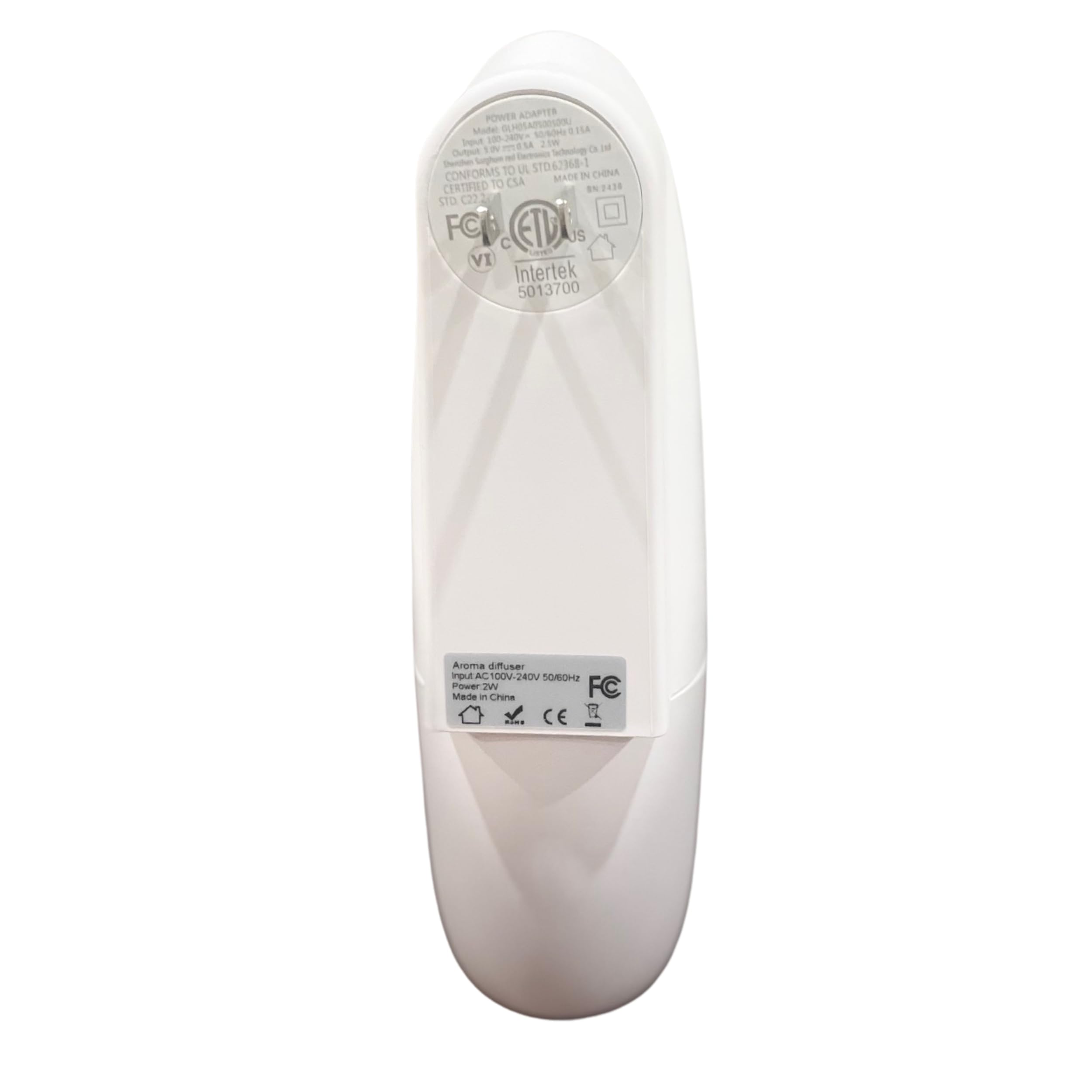 Lux Diffuser - Waterless Plug-in Essential Oil Diffuser for Home & Office (Up to 500 Sq Ft)