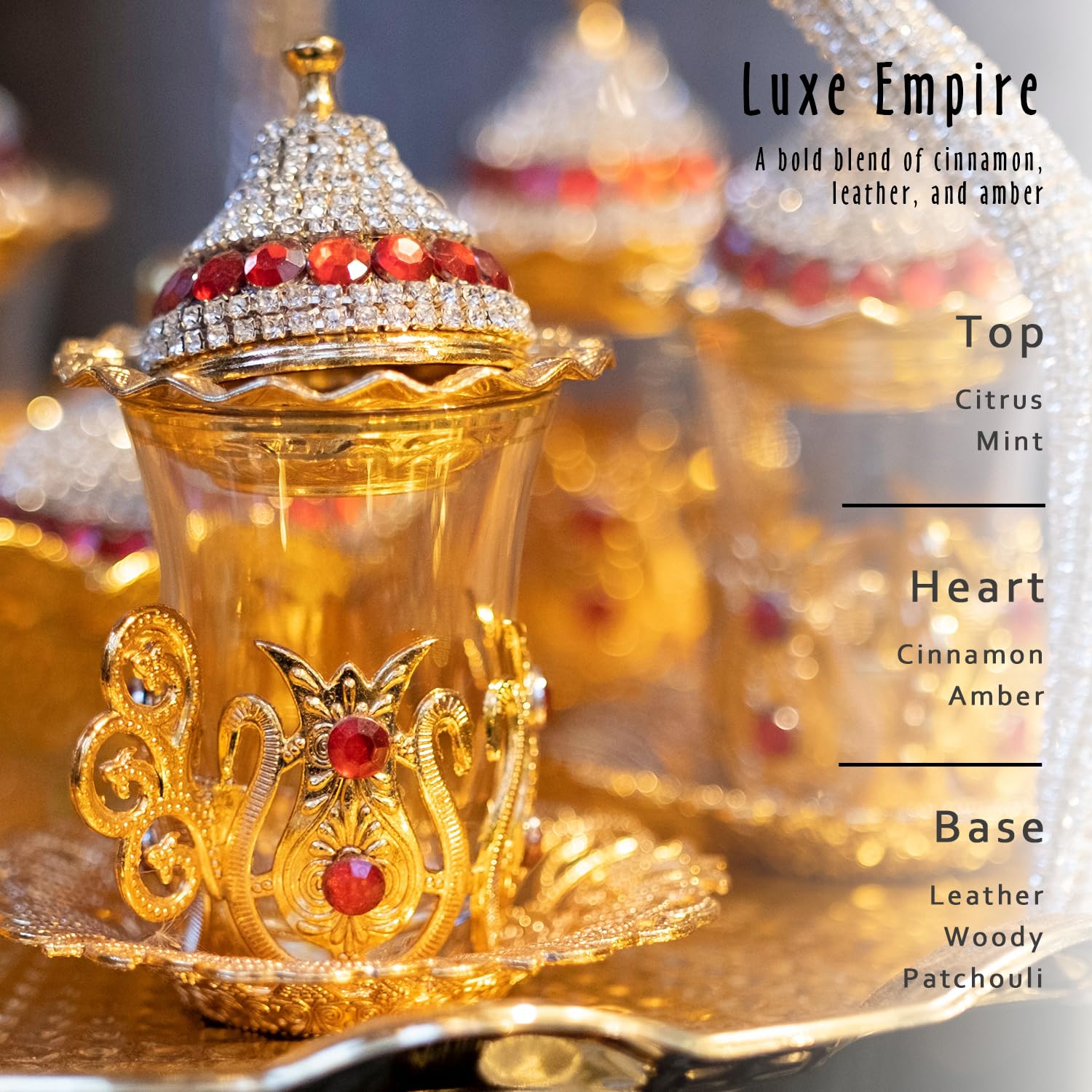 MitFlor Luxe Empire Fragrance Oil – 100ml Premium Scent for Candles, Soaps & Diffusers