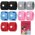 LYJEE Motion Sickness Bracelets | Nausea Relief for Travel, Pregnancy, Car, Sea & Air