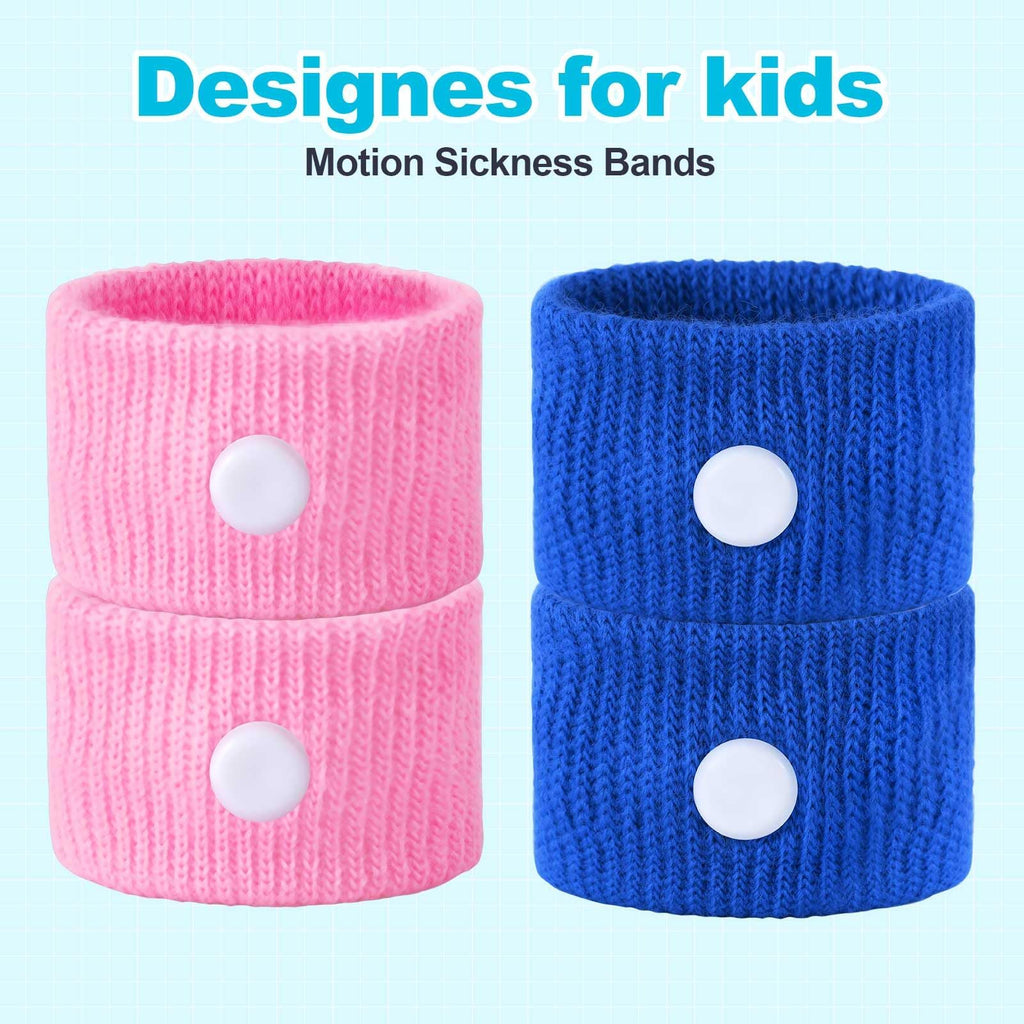 LYJEE Motion Sickness Bracelets – Acupressure Nausea Relief for Travel & Pregnancy